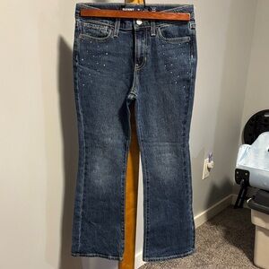 Old Navy Dark Blue Girls's Flare Jeans